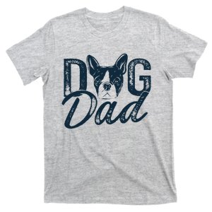 Boston Terrier Dog Dad T-Shirt