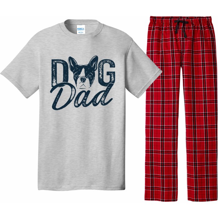 Boston Terrier Dog Dad Pajama Set