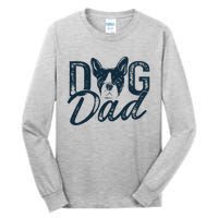 Boston Terrier Dog Dad Tall Long Sleeve T-Shirt