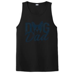 Boston Terrier Dog Dad PosiCharge Competitor Tank