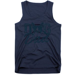 Boston Terrier Dog Dad Tank Top