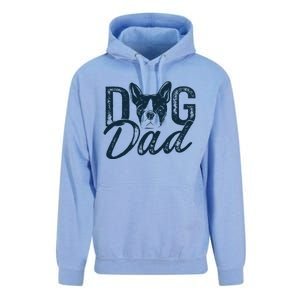 Boston Terrier Dog Dad Unisex Surf Hoodie