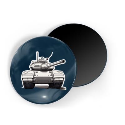 Battle Tank Design Magnet