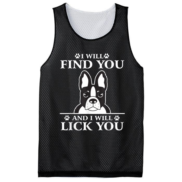 Boston Terrier Dog Lover Mesh Reversible Basketball Jersey Tank