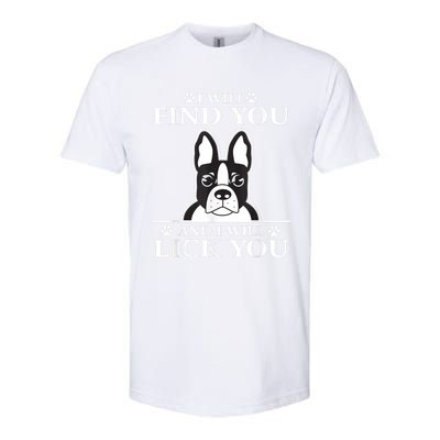 Boston Terrier Dog Lover Softstyle CVC T-Shirt