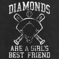Baseball Tee Diamonds Are A Best Friend Baseball 7 Panel Mesh Trucker Snapback Hat