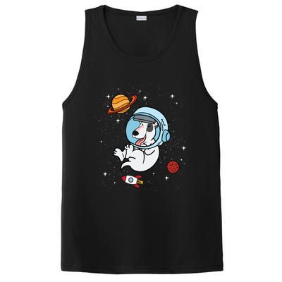 Bull Terrier Dog Astronaut Space Universe Galaxy Gift PosiCharge Competitor Tank