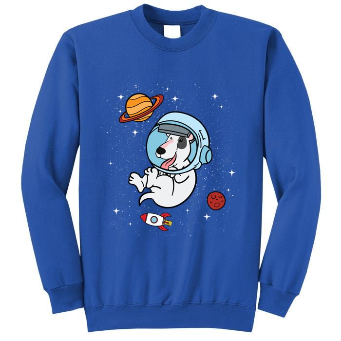 Bull Terrier Dog Astronaut Space Universe Galaxy Gift Sweatshirt