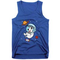 Bull Terrier Dog Astronaut Space Universe Galaxy Gift Tank Top