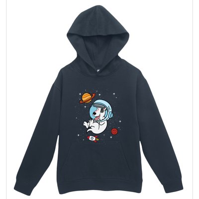 Bull Terrier Dog Astronaut Space Universe Galaxy Gift Urban Pullover Hoodie