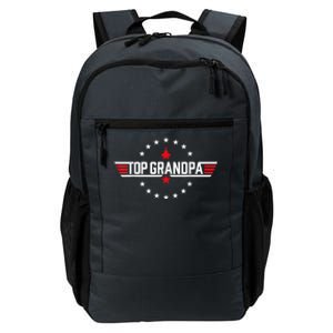 Top Grandpa Shirt Father's Day Birthday Daily Commute Backpack