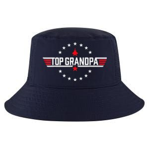 Top Grandpa Shirt Father's Day Birthday Cool Comfort Performance Bucket Hat