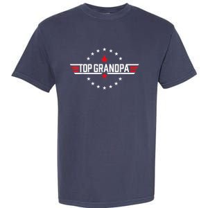 Top Grandpa Shirt Father's Day Birthday Garment-Dyed Heavyweight T-Shirt