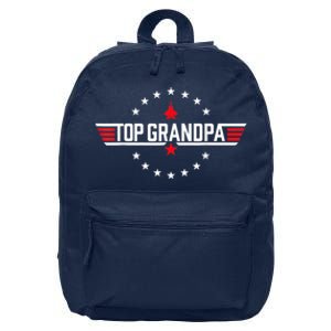 Top Grandpa Shirt Father's Day Birthday 16 in Basic Backpack