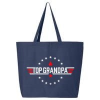 Top Grandpa Shirt Father's Day Birthday 25L Jumbo Tote