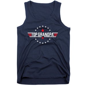 Top Grandpa Shirt Father's Day Birthday Tank Top