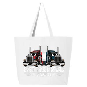 Best Truckin' Dad Ever Truck Driver  25L Jumbo Tote