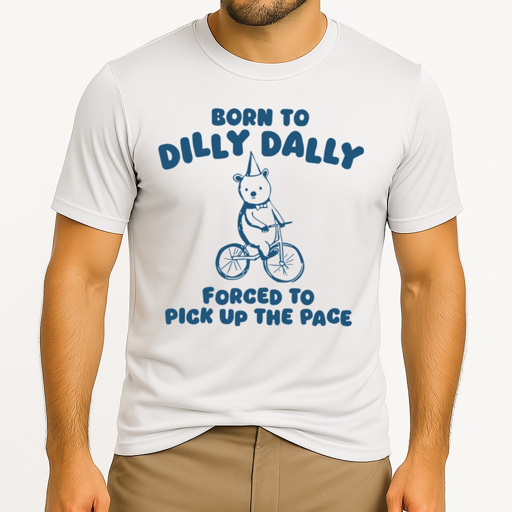 Born To Dilly Dally Cooling Performance Crew T-Shirt