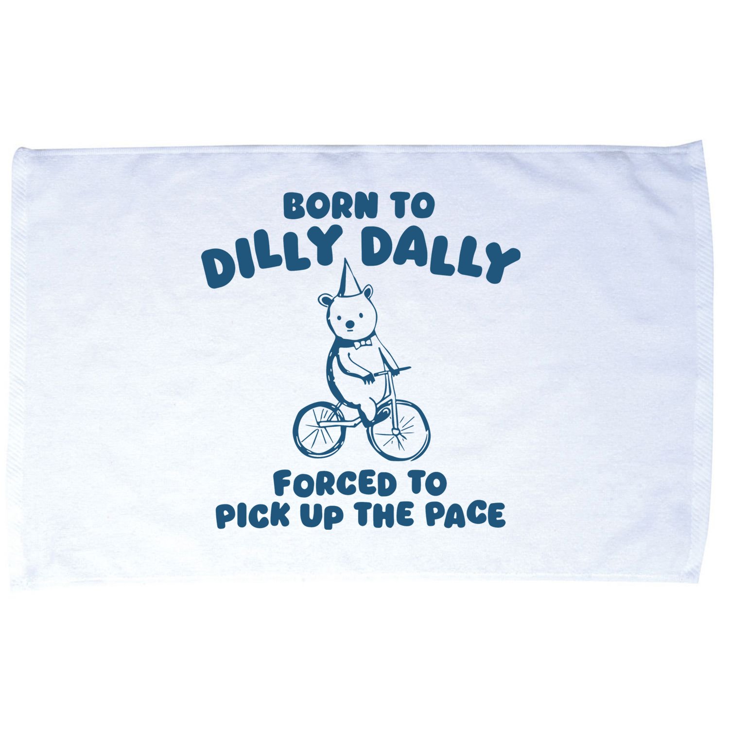 Born To Dilly Dally Microfiber Hand Towel