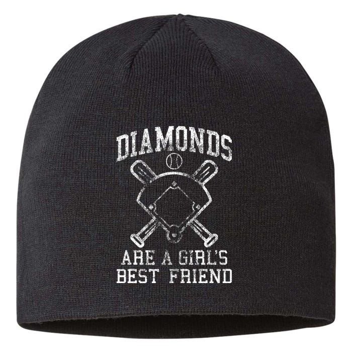 Baseball Tee Diamonds Are A Best Friend Baseball Sustainable Beanie