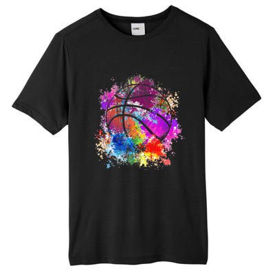 Basketball Team Dunking Fan Wo Teens Tall Fusion ChromaSoft Performance T-Shirt