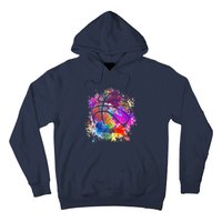 Basketball Team Dunking Fan Wo Teens Hoodie