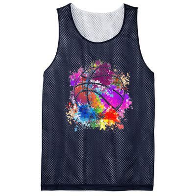 Basketball Team Dunking Fan Wo Teens Mesh Reversible Basketball Jersey Tank