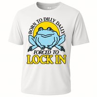 Born To Dilly Dally Forced To Lock In Frog Performance Shirt