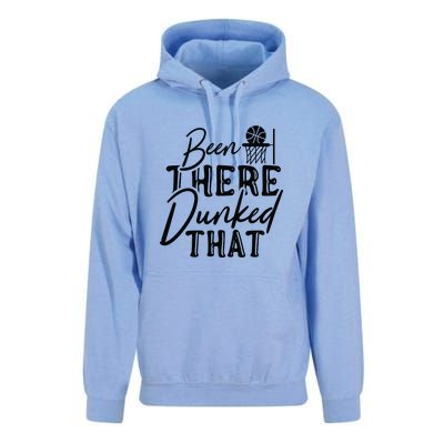 Been There Dunked That Gift For Basketball Player Team Sport Bball Unisex Surf Hoodie