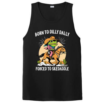 Born To Dilly Dally Forced To Skedaddle PosiCharge Competitor Tank