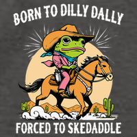 Born To Dilly Dally Forced To Skedaddle Vector Backpack