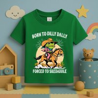 Born To Dilly Dally Forced To Skedaddle Toddler T-Shirt