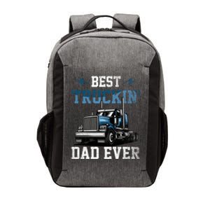 Best Truckin Dad Ever American Flag Father's Day Vector Backpack