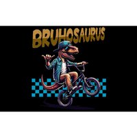 Bruhosaurus Trex Dinosaur Riding Bmx Bike Bruh Bumper Sticker