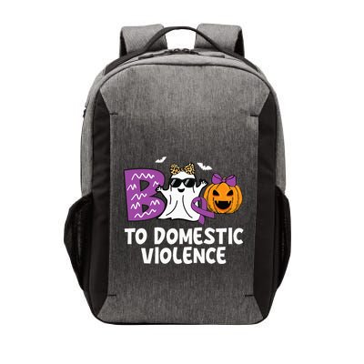 Boo To Domestic Violence Domestic Violence Awareness Vector Backpack