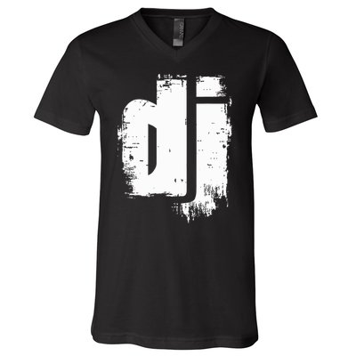 Be The Disc Jockey Stylish Dj V-Neck T-Shirt