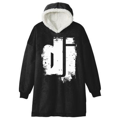 Be The Disc Jockey Stylish Dj Hooded Wearable Blanket