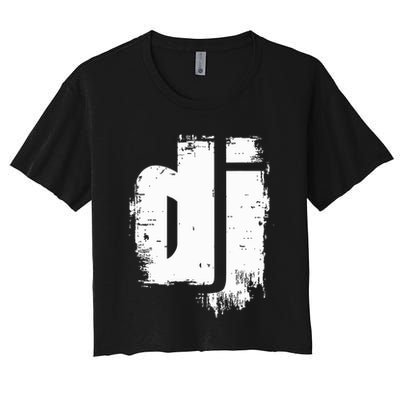 Be The Disc Jockey Stylish Dj Crop Top