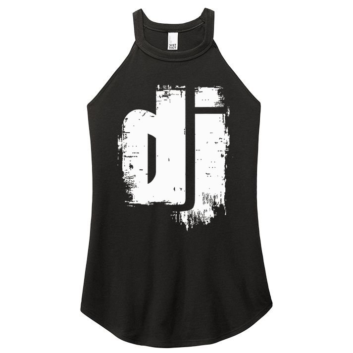 Be The Disc Jockey Stylish Dj Women's Perfect Tri Rocker Tank