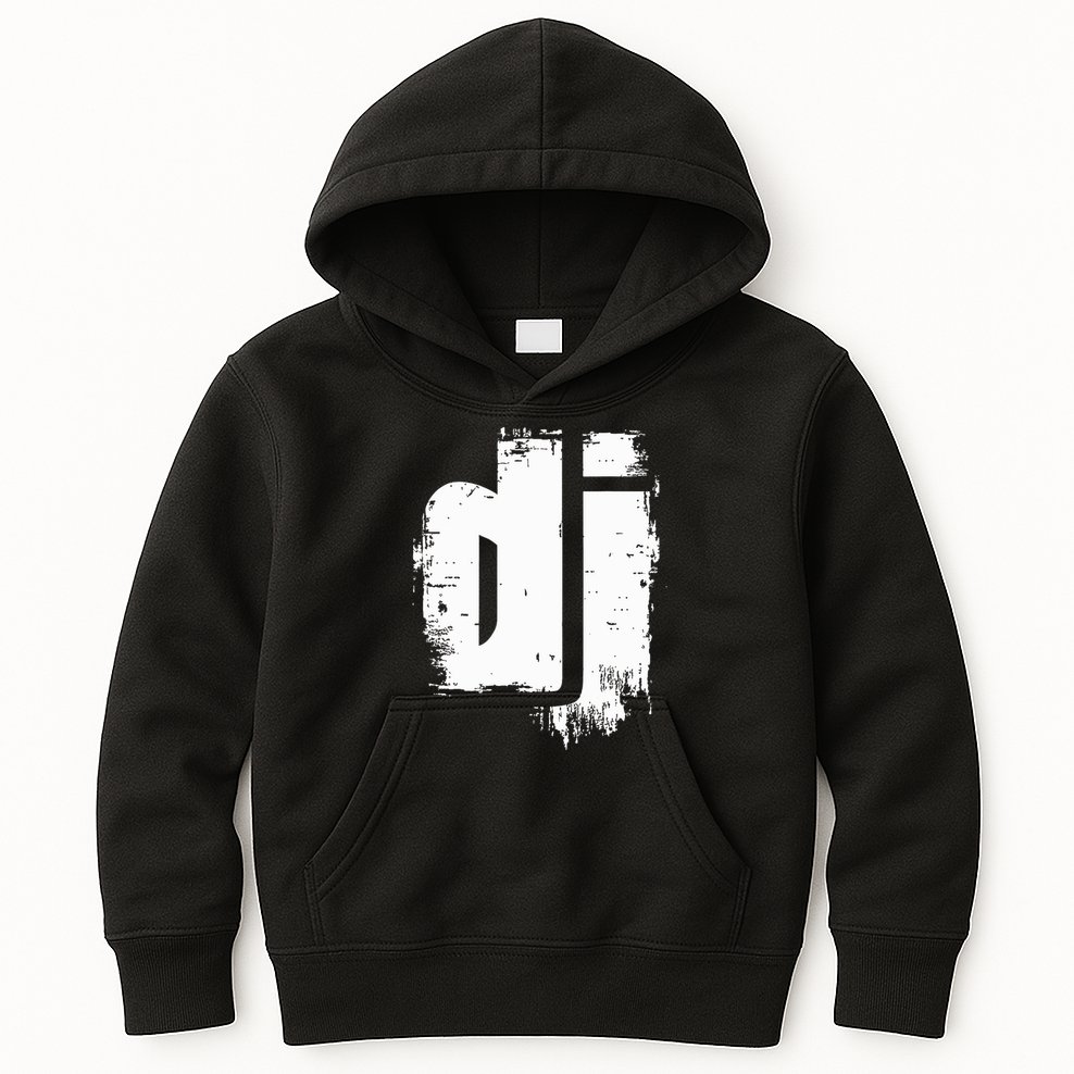 Be The Disc Jockey Stylish Dj Kids Hoodie