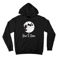 Born To Dance Silhouette Dancing Moon Dancer Xmas Gift Tall Hoodie