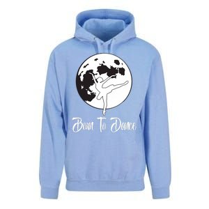 Born To Dance Silhouette Dancing Moon Dancer Xmas Gift Unisex Surf Hoodie