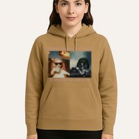 Born To Dilly Dally Forced To Lock In Cat Meme Hoodie