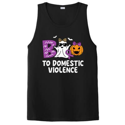 Boo To Domestic Violence Domestic Violence Awareness PosiCharge Competitor Tank