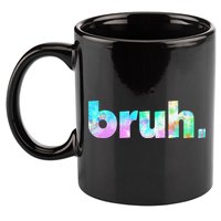 Bruh Tie Dye Brah Bro Dude Greeting Slang Funny Meme Saying  11oz C Handle Ceramic Mug