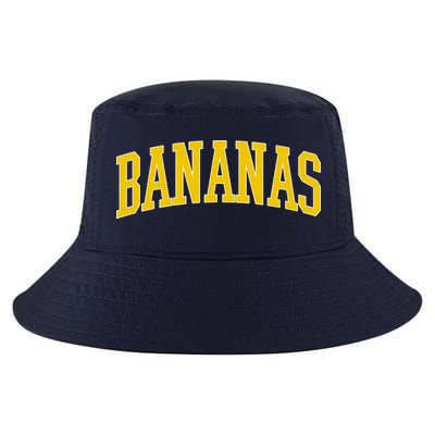 BANANAS Throwback Design Classic Logo Cool Comfort Performance Bucket Hat