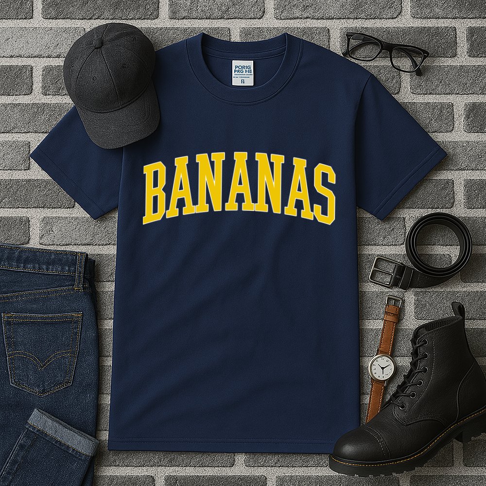 BANANAS Throwback Design Classic Logo Tall T-Shirt