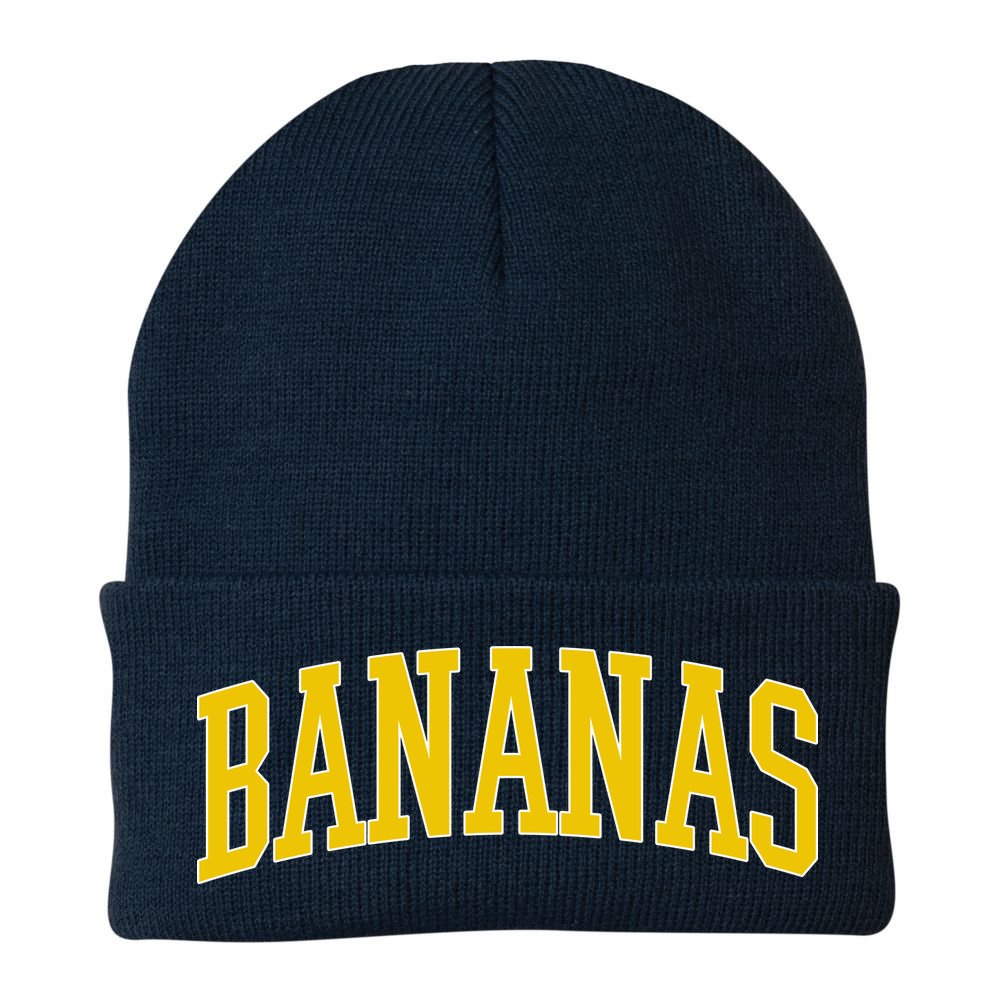 BANANAS Throwback Design Classic Logo Beanie