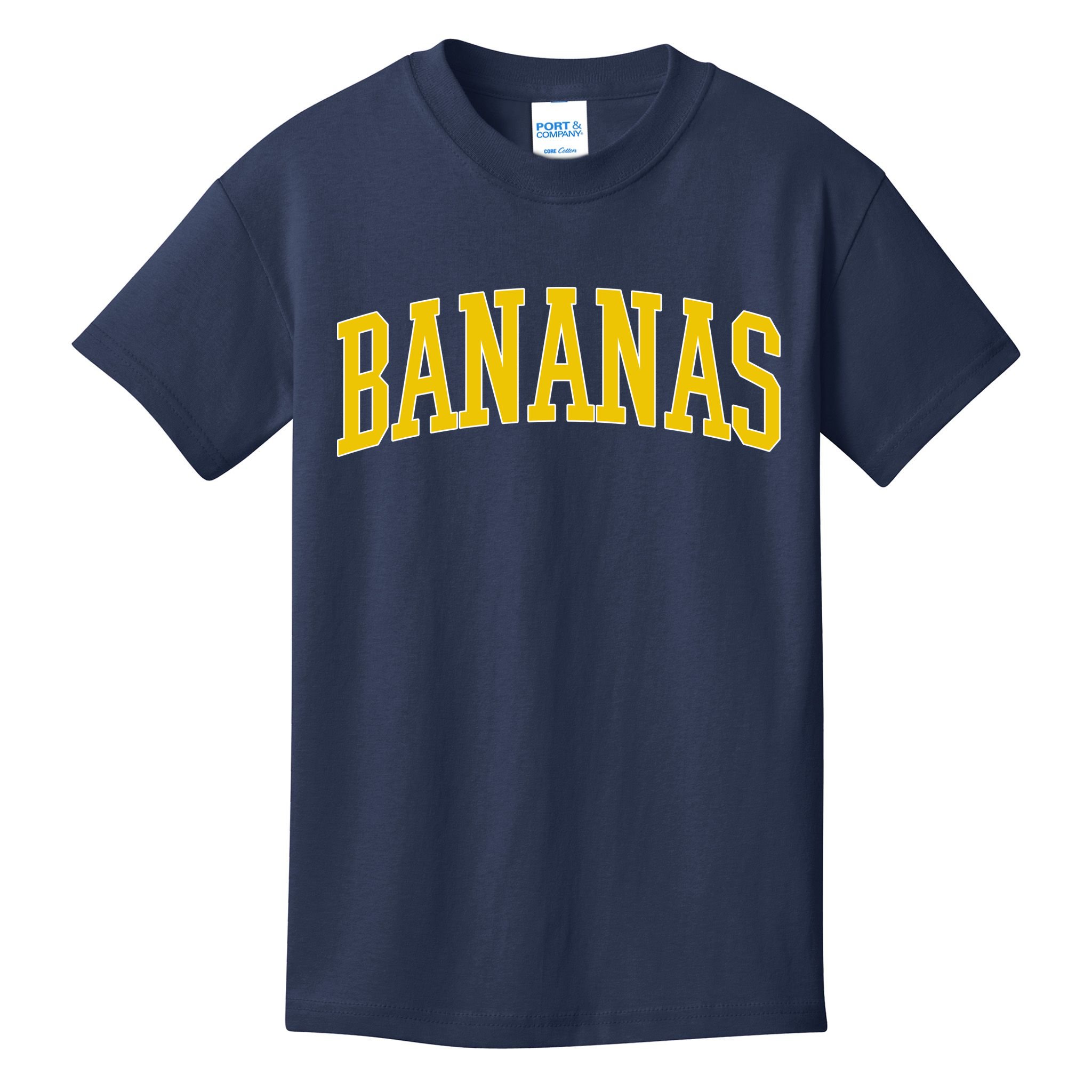 BANANAS Throwback Design Classic Logo Kids T-Shirt