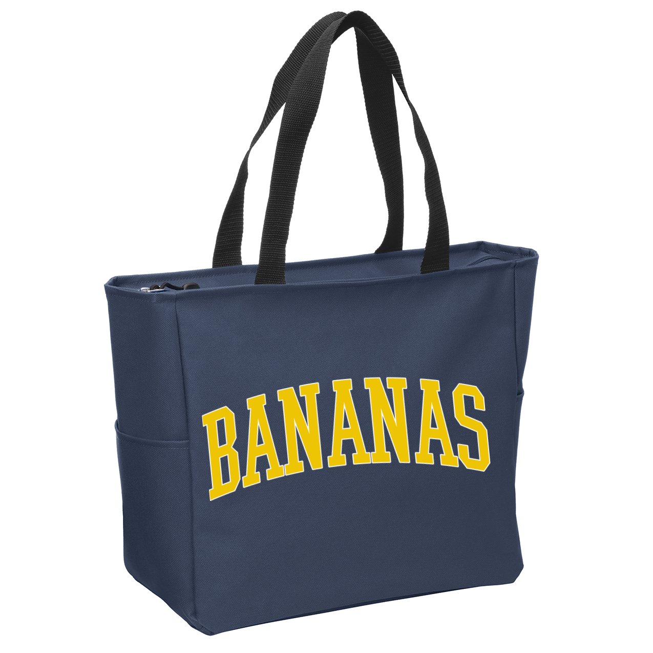 BANANAS Throwback Design Classic Logo Zip Tote Bag